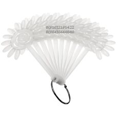 Демонстрационная палитра 120 шт ромашка прозрачная