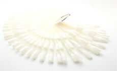 Демонстрационная палитра 150 шт веер натуральный на кольце бамбук