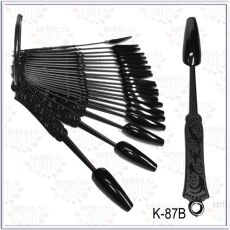 Демонстрационная палитра 24 шт черный балерина на кольце