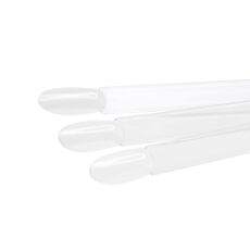 Демонстрационная палитра на кольце прозрачный овал 50 шт