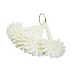 Демонстрационная палитра ромашка на кольце роза молочная 120 шт