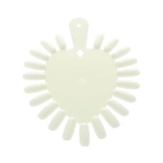 Демонстрационная палитра Сердце в наборе мягкий квадрат молочный 210 шт