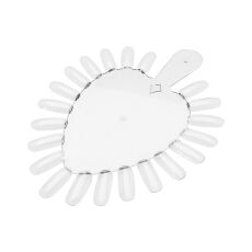 Демонстрационная палитра Сердце в наборе мягкий квадрат прозрачный 210 шт