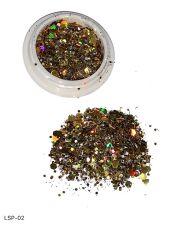 Дизайн Брокат LSP-02 золото