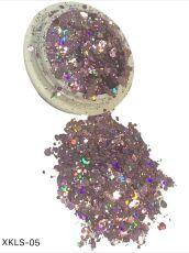 Дизайн Брокат XKLS-05 розовый