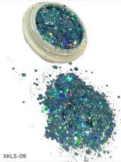 Дизайн Брокат XKLS-09 бирюза