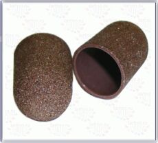 Колпачки абразивные D16-80C жесткие коричневые 10 шт пакет