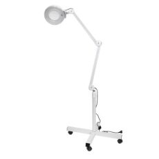 Лампа-лупа LED SP-32 напольная на колесиках
