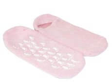 Носочки с гелем увлажняющие Пастельно-розовые