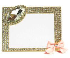 Подносик для демонстрации из страз с белым камнем