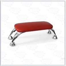 Подставка под руку на металлических ножках розовая