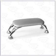 Подставка под руку на металлических ножках серебро