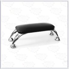 Подставка под руку на металлических ножках черная