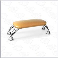 Подставка под руку на металлических ножках золото