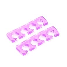 Разделители для пальцев силиконовые сиреневые