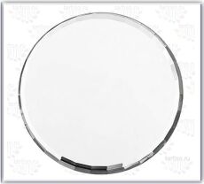 Стекло для демонстрации дизайна №1 Белое 5,5х5,5 см