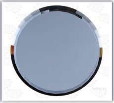 Стекло для демонстрации дизайна №4 Серое 5,5х5,5 см