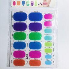 Стекловолокно форма 36 ноготков A-01