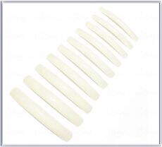 Типсы 10 шт SL-N натуральные длинные конкурсные