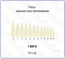Типсы 600 шт в пакете Стилеты Натуральные