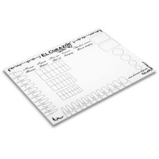 El Corazon Коврик для дизайна №mat-03 белый большой