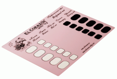 El Corazon Коврик для дизайна №mat-74 розовый маленький