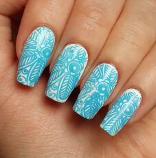 Kaleidoscope Лак для стемпинга №st-03 Blue 15 мл