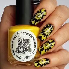 Kaleidoscope Лак для стемпинга №st-05 Yellow 15 мл