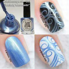 Kaleidoscope Лак для стемпинга №stf-311 Melody mermaids 15 мл