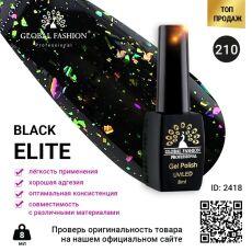 Global Fashion Гель-лак Black Elite №210 8 мл