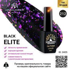 Global Fashion Гель-лак Black Elite №212 8 мл