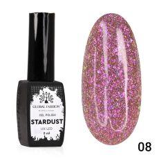 Global Fashion Гель-лак Stardust №08 8 мл