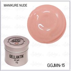 Gellaktik Гель-желе COVER GEL JELLE №6 MANICURE NUDE 15 гр