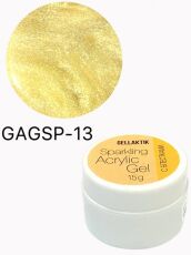 Gellaktik Акригель с блестками SPARKLING ACRYLIC GEL №13 15 гр