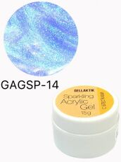 Gellaktik Акригель с блестками SPARKLING ACRYLIC GEL №14 15 гр