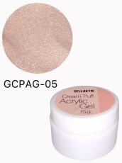 Gellaktik Акригель с шиммером CREAM PUFF ACRYLIC GEL №05 15 гр