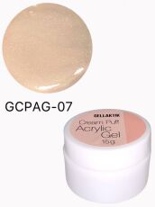 Gellaktik Акригель с шиммером CREAM PUFF ACRYLIC GEL №07 15 гр