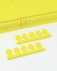 Разделители пальцев для педикюра 100 пар Лимонные