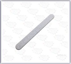 Mirage Пилка дерево 100/100 прямая серая 13 см 25 шт