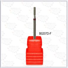 Фреза алмазная B0207D-F цилиндр красная