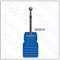 Фреза алмазная D040D-M шар синяя