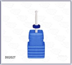 Фреза керамическая D0202T шар синяя 2 мм
