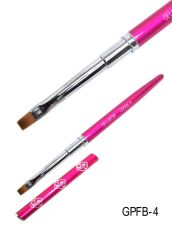 Gellaktik Кисть для геля PINK №4 плоская