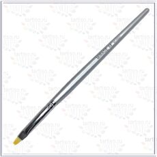 Mirage Кисть для геля №4 прямая серебряная ручка