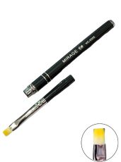 Mirage Кисть для геля №6 прямая черная ручка трансформер