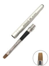 Mirage Кисть для геля №8 прямая серебряная ручка трансформер