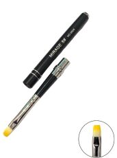 Mirage Кисть для геля №8 прямая черная ручка трансформер