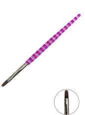 Tartiso Кисть для геля №4 закругленная нейлон