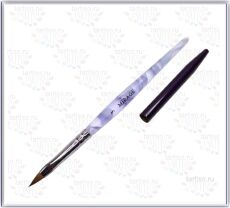 Mirage Кисть для акрила N3 цветная ручка с колпачком