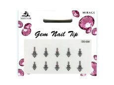 Mirage 3D    Gem Nail Tip DG-039